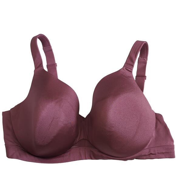 Lane Bryant Cacique size 40DD 40E Lightly Lined Full Coverage Underwire Purple - Picture 1 of 6